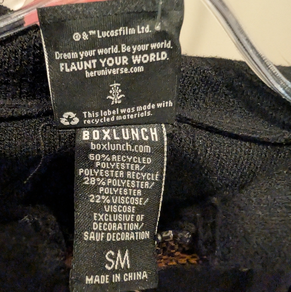 Star Wars Title Logo Women's Knit Zip Hoodie BoxLunch Exclusive NWT Small - Picture 6 of 7